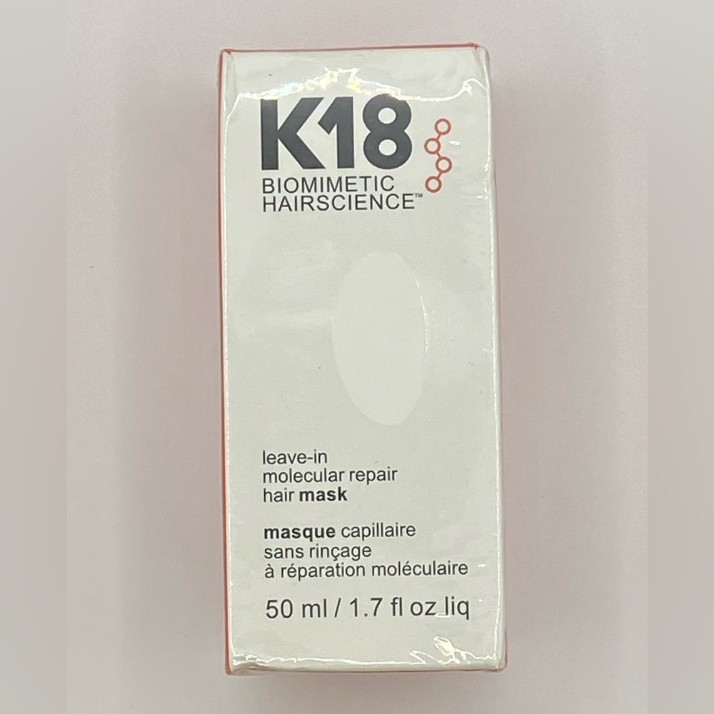 K18 Leave-In Molecular Repair Hair Mask 1.7oz 50ml size